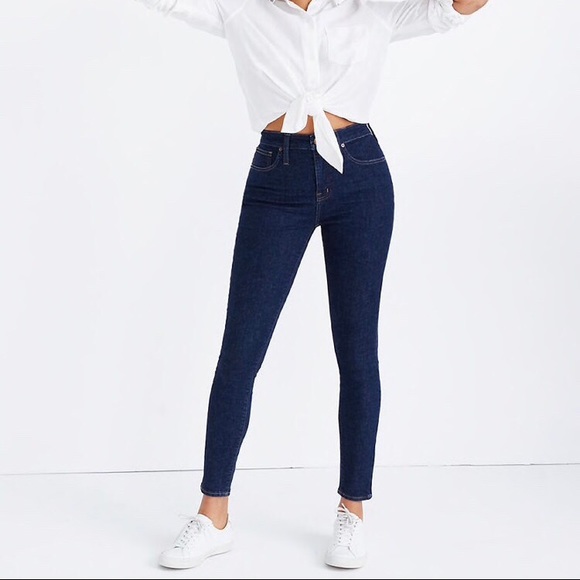 Madewell Denim - ✨Madewell Curvy High Rise Dark Wash Jeans
